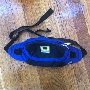 Blue Hiking Fanny Pack